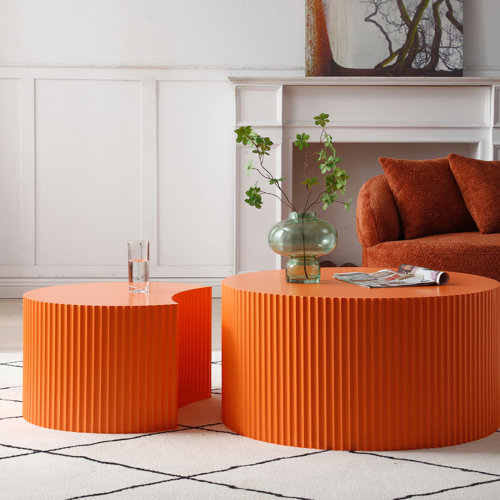 Modern Orange Coffee Tables Allmodern